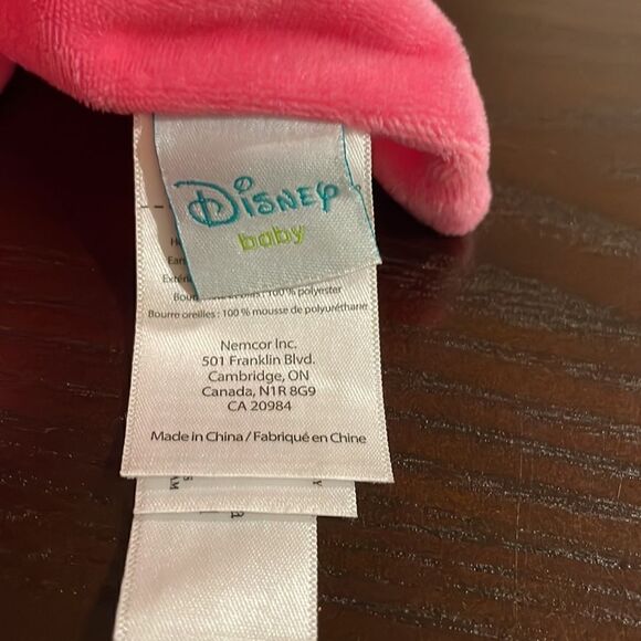 Disney Baby Minnie Mouse Plush Soft Security Blanket 11.5” X 11.5” Excellent … - Picture 4 of 6
